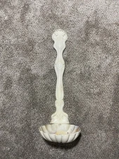 Vintage Metal Ladle Kitchen Wall Pocket Shabby Bouquet Display