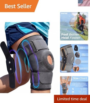 Hinged Knee Brace - Relieves ACL, MCL, Meniscus Tear, Arthritis, Tendon Pain ...