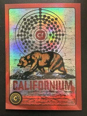 2025 Cardsmiths Currency Series 5 #65 Californium Red Refractor Raw NM