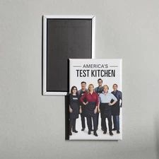 America's Test Kitchen Mini TV Show Poster Fridge Locker Magnet