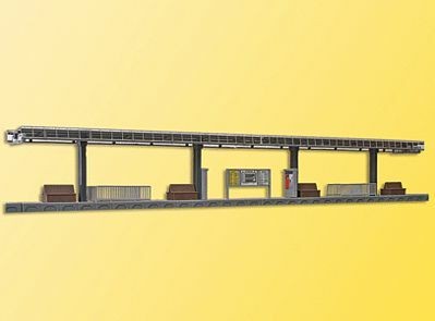 Kibri 39557 HO Scale Modern Platform w/LED Lights -- Kit