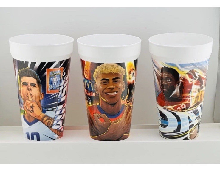 맥도날드 2026 FIFA 월드컵 기념컵 세트 (9개입) (개봉됨) 2