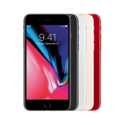 Apple iPhone 8 New Batt. 64GB 128GB 256GB All Colours - Good