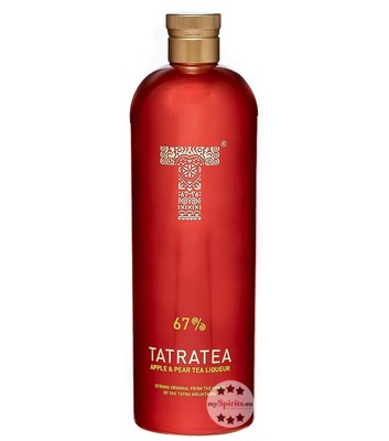 Tatratea 67 Apple & Pear Tea Liqueur / 67 % vol / 0,7 Liter-Flasche