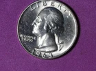 1963-D Washington Quarter Dollar #P34365