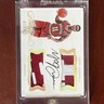 2017 Panini Flawless Collegiate Yogi Ferrell Game Used Jersey Autograph 07/10