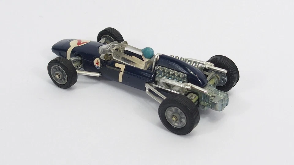 Corgi Toys - 156 Rennwagen Cooper-Maserati Formel 1 in dunkelblau - Bild 2 von 4