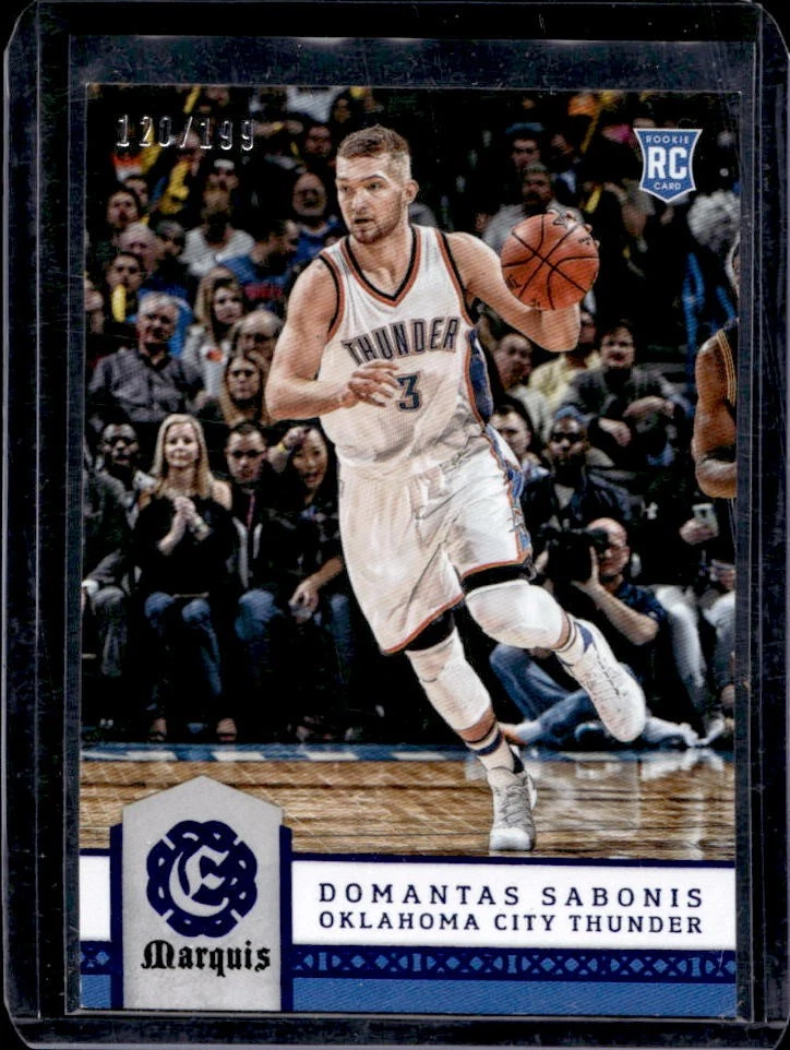 Domantas Sabonis trading card