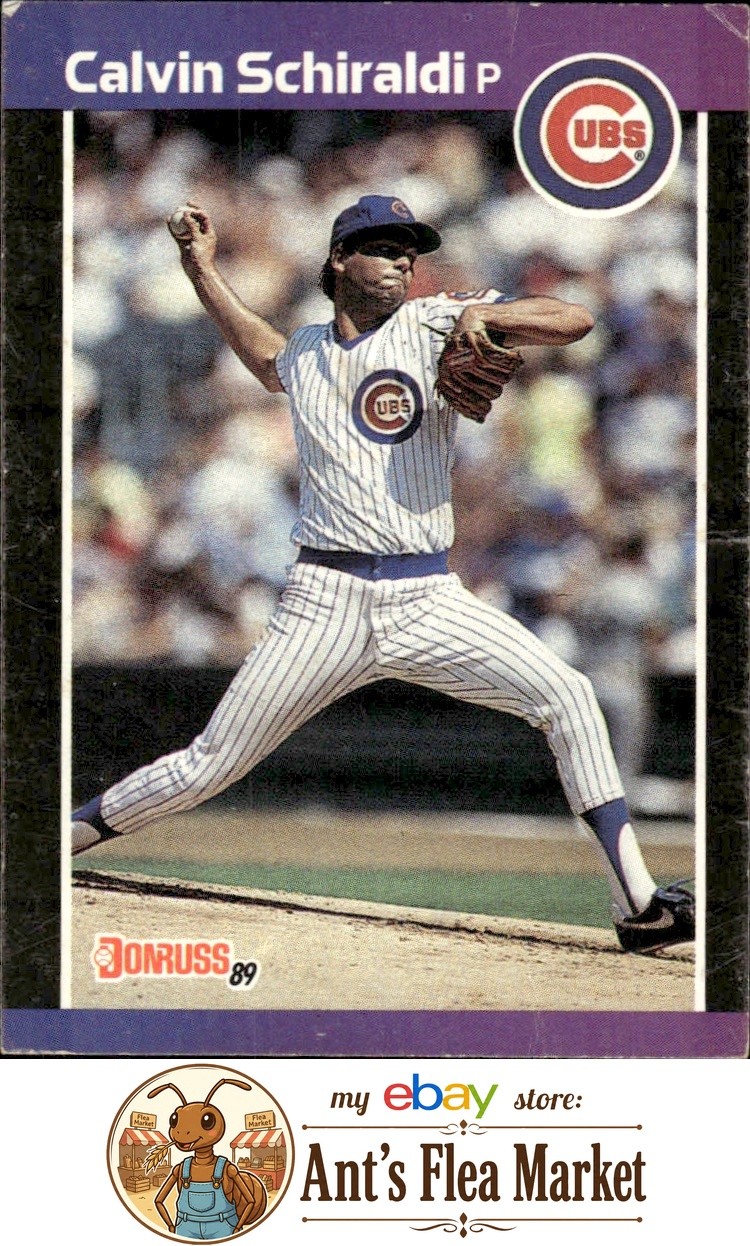 Calvin Schiraldi #285b Very Good 1989 Donruss
