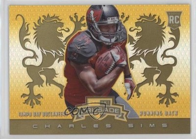 2014 Panini Rookies & Stars Rookie Crusade Gold 3/25 Charles Sims #11 0c2