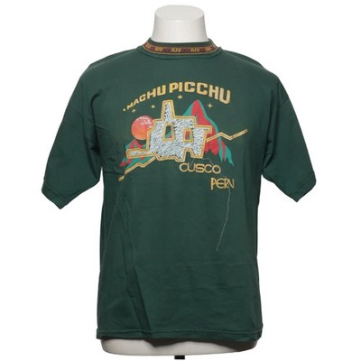 Fresh, T-shirt, Größe: M/L, Grün, Baumwolle, Print, Herren #L3k