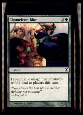 Magic: The Gathering Chameleon Blur Time Spiral 192/301 5 Card Lot