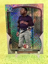 Jaison Chourio 2023 Bowman Chrome Mega #BCP-226 MOJO REFRACTOR - Guardians