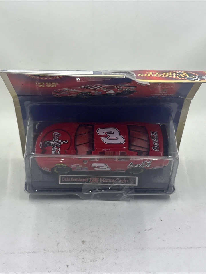 Winner's Circle 50th #3 Dale Earnhardt Coca Cola Monte Carlo 1:43 damage box - Image 2 of 4
