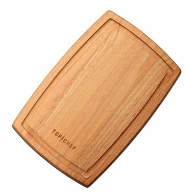 TOP CHEF Schneidbrett BRAVO Holzbrett Küchenbrett Cutting Board aus Holz TC-49