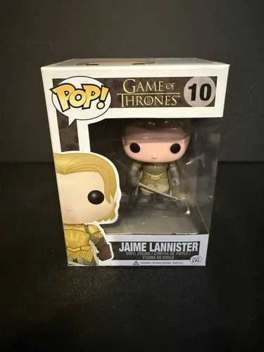 FUNKO POP ! JAIME LANNISTER 10 GAME OF THRONES BOX NOT MINT S01