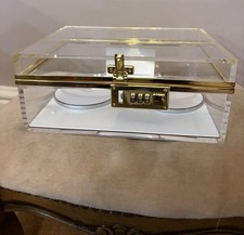 Bags & bones Phone Box with Lock Locking Storage Case Mobile Cabinet Cell Locker