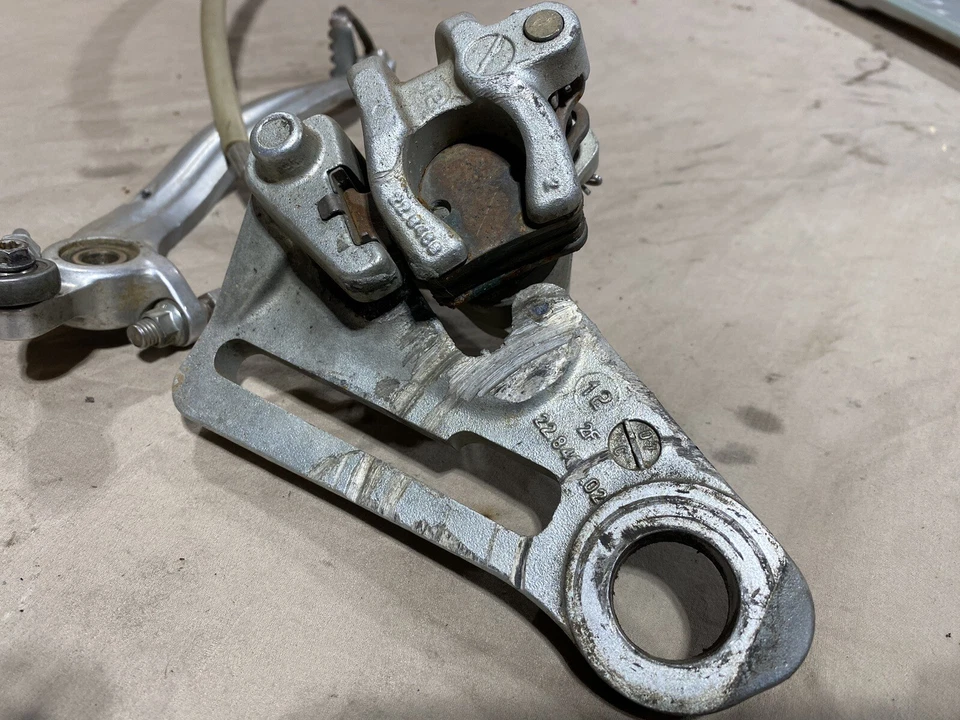 2015 KTM 450SXF BREMBO REAR BRAKE CALIPER, MASTER CYLINDER, PEDAL - Image 3 of 4