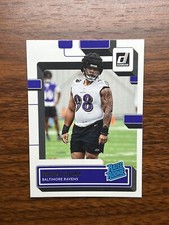 2022 Donruss Football Travis Jones RATED ROOKIE #384 Panini Baltimore Ravens RC