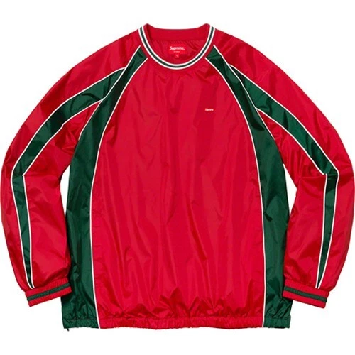 Pull d'échauffement Supreme Piping rouge XL