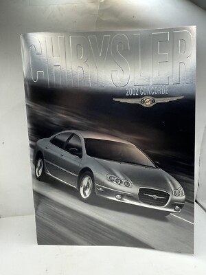 NOS 2002 Chrysler Concorde Original Color Sales Brochure GAB2