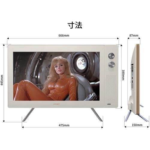 JAPANNEXT Gaming monitor 23.6 Full HD JN-V236G180F-RETRO | eBay