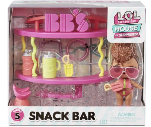 LOL Surprise House of Surprises Series 5 BBs Snack Bar Mini