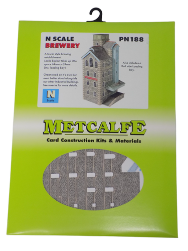 Metcalfe PN188 Spur N "Brauerei" (Spur N) Kartenset - Kostenloser Versand