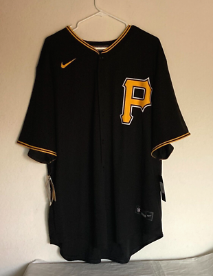 Pittsburgh Pirates Roberto Clemente #21 Nike Black Official MLB