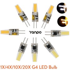 Mini G4 Led Silicone Lamp 6W Dimmable Bulb Ac Dc 12V Cob Light Bulbs Cool White