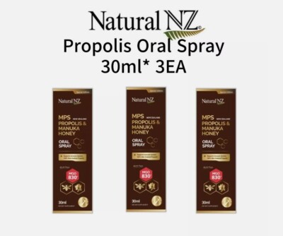 New Zealand Propolis Oral Spray 30ml*3EA with Manuka Honey  **Free Shipping**
