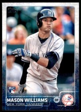 2015 Topps Update #US83 Mason Williams Rookie