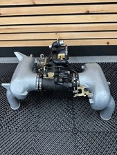 Porsche 911 964 3.6l Intake Manifolds Plenum Aluminum 1989- 1994 Throttle Body