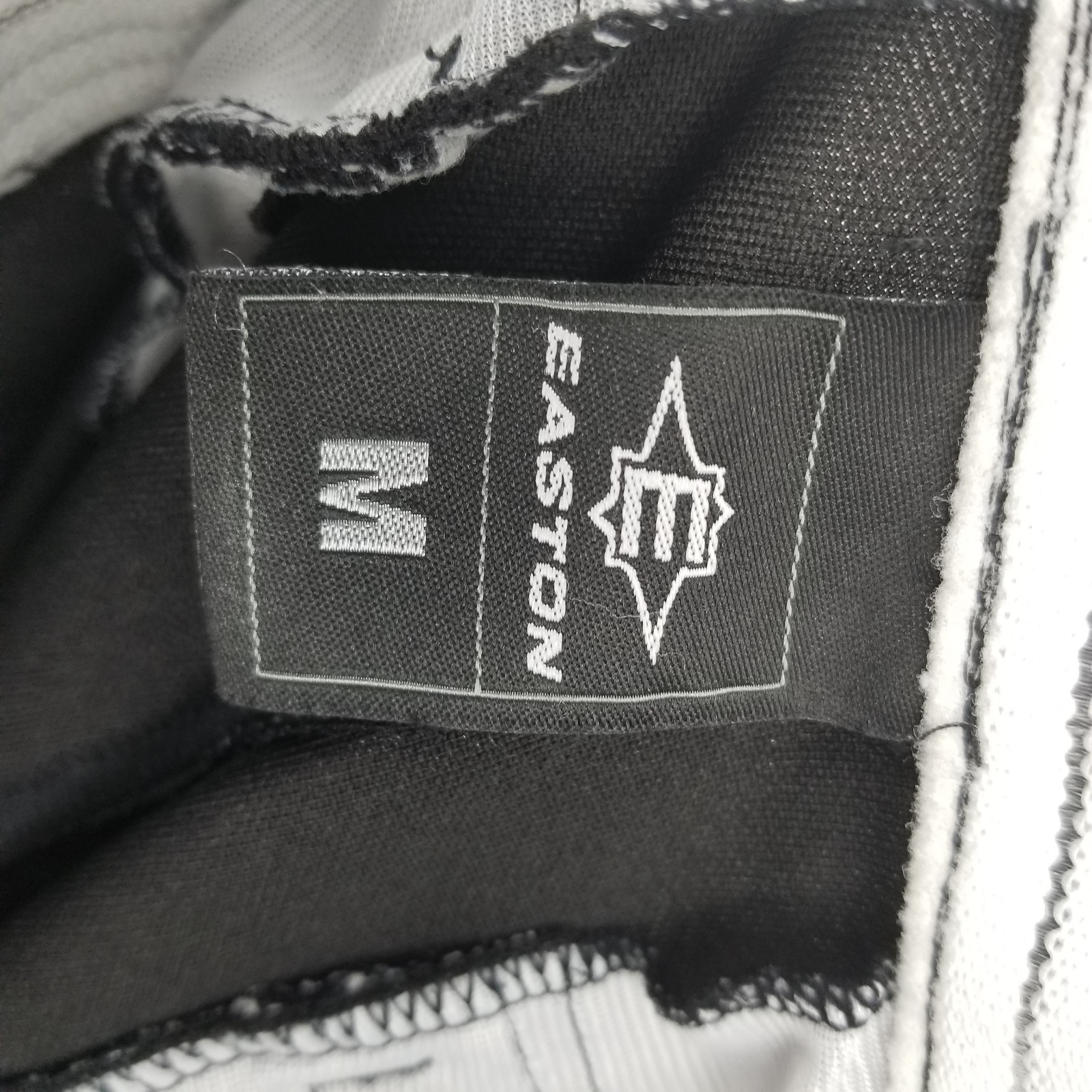 Easton Mens Black Solid Polyester Flat Front Belt… - image 2