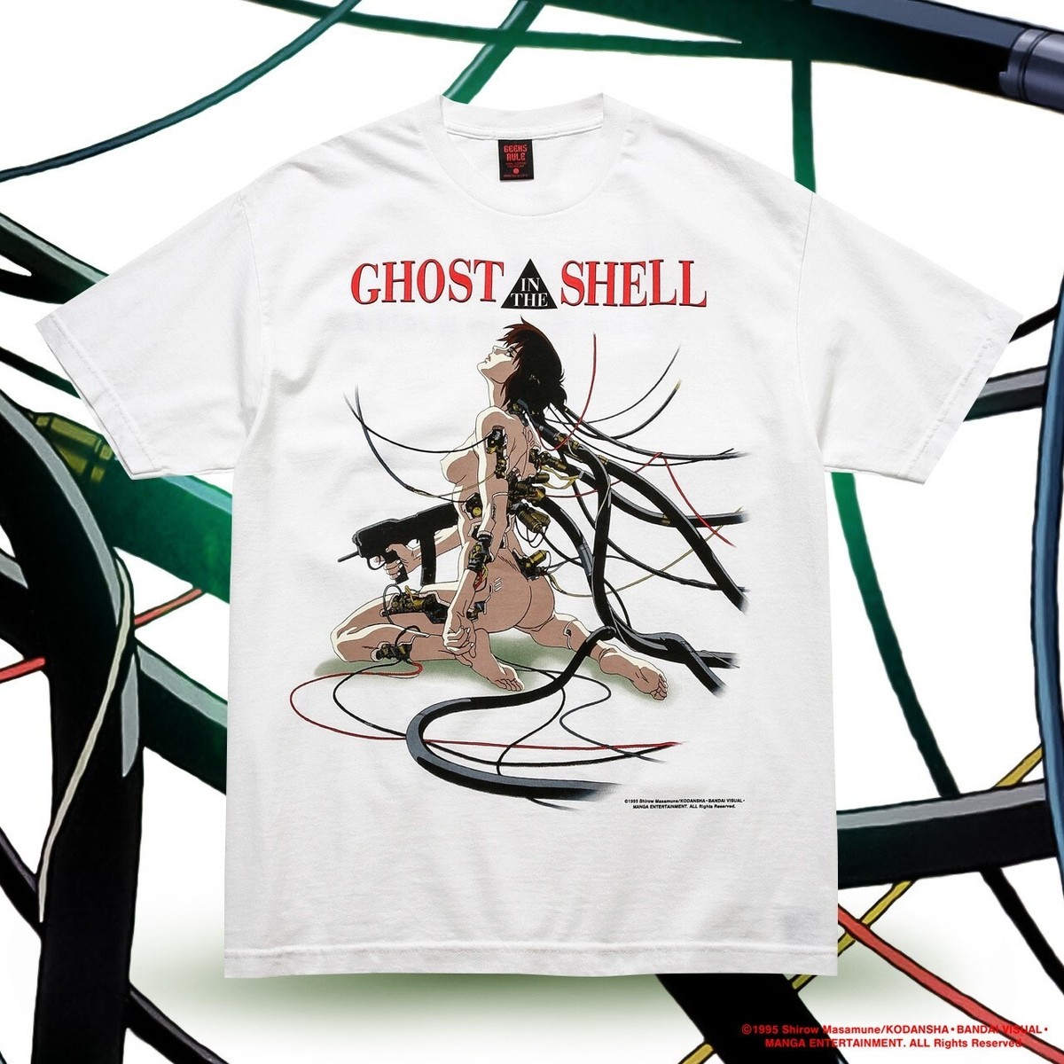 Geeks Rule x GHOST IN THE SHELL 15 Silkscreen Printing T Geeks Rule x GHOST IN THE SHELL 15 Silkscreen Printing T