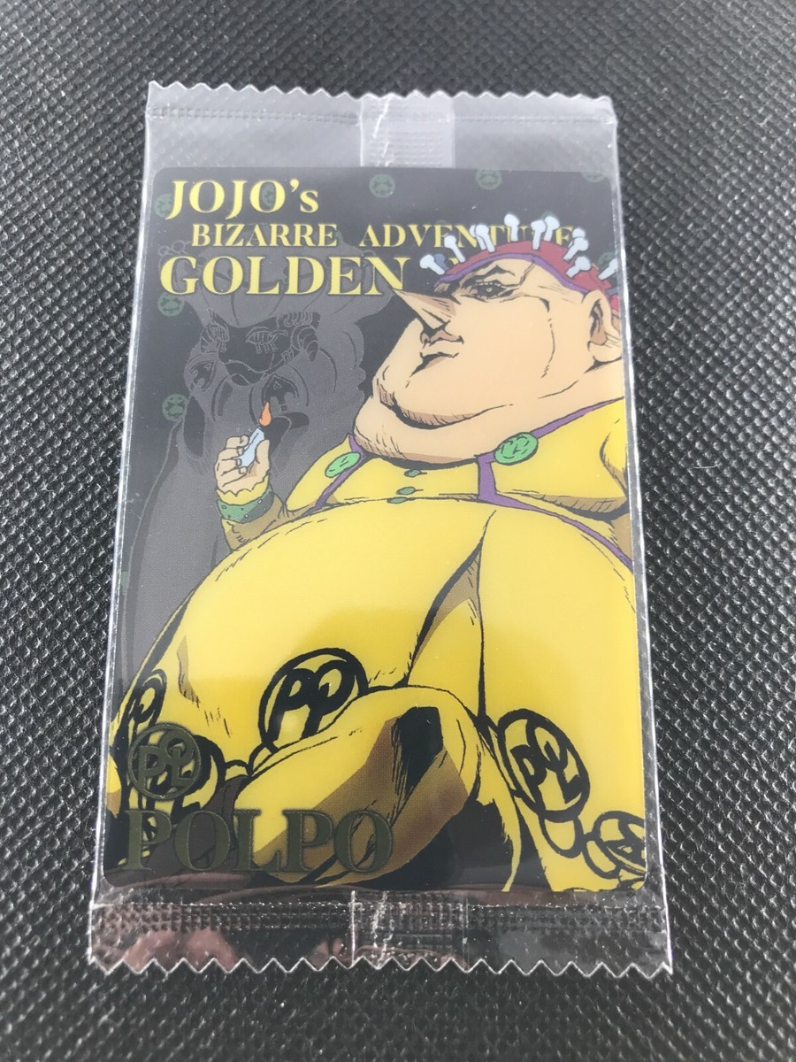 Polpo JoJo's Bizarre Adventure Golden Wind Wafer Card Pack