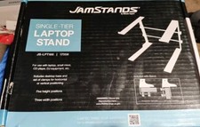 Ultimate JSLPT100 Jamstands Single Tier Laptop Dj Stand