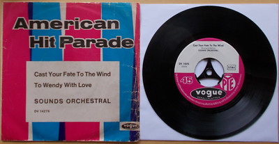 Sounds ORCHESTRAL Cast Your Fate to the Wind To Wendy With Love Vogue DV 14 276