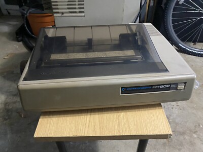 Commodore 64 MPS 802 Printer . vintage. released 1984 with original box