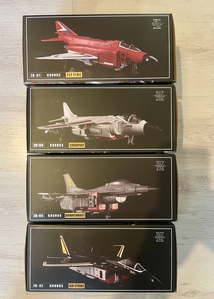 Zeta Toys Zb6 Full Set Superion Set of 5 MP Scale Transformers - Immagine 4 di 4