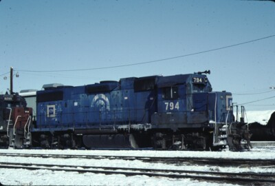 EMD Leasing EMD GP38-2 Kodachrome Original Kodak Dia