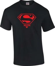 Super Mom T-Shirt Funny Superhero Parody Mother's Day T-shirt
