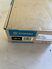 AIPHONE LEF-1C Semi-Flush Mount Open Voice Sub-Master Intercom with Door-Release