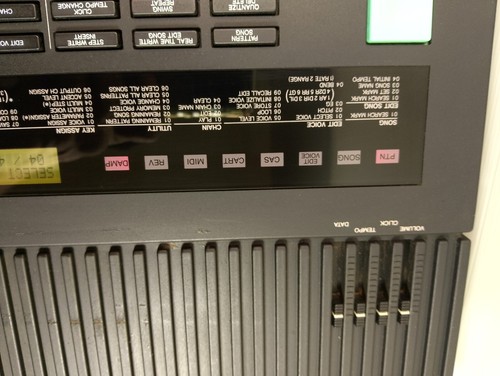 Yamaha RX5 Drum Machine With ROM Cartridge / Working & Tested Condition - Picture 14 of 24