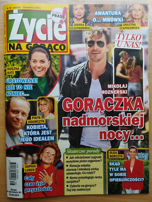 ROZNERSKI,Kate Middleton,Sophia Loren,Samantha Fox,Adamczyk,Bończyk,Gajos,Doda