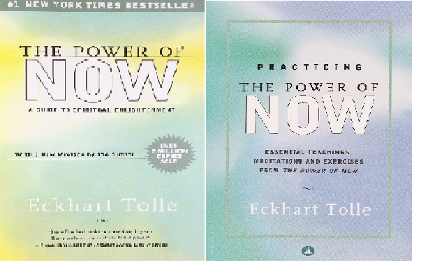 The Power Of Now and Practicing The Power Of Now 2 book set of Eckhart