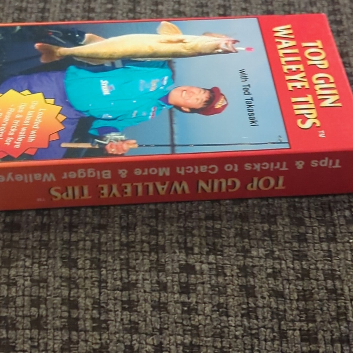 Ted Takasaki - Top Gun Walleye Tips VHS | eBay
