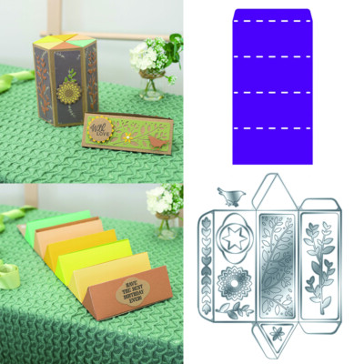 Stanzschablone Blumen-Spitzenkante Aus Metall – Für Karten, Scrapbooking Und Bastelprojekte, Kompatibel Mit Sizzix Und Cricut