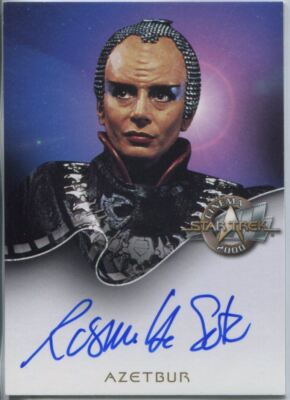 Star Trek Cinema 2000 Autogrammkarte A20 Rosana DeSoto