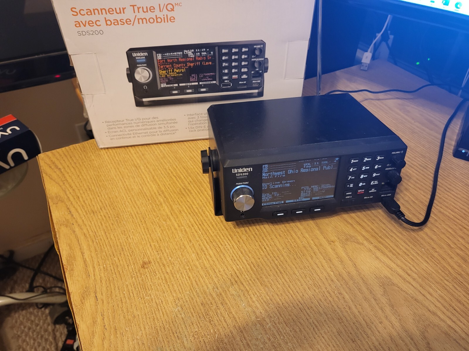 Uniden SDS200 Digital Police Scanner True I/Q 705377309809 eBay